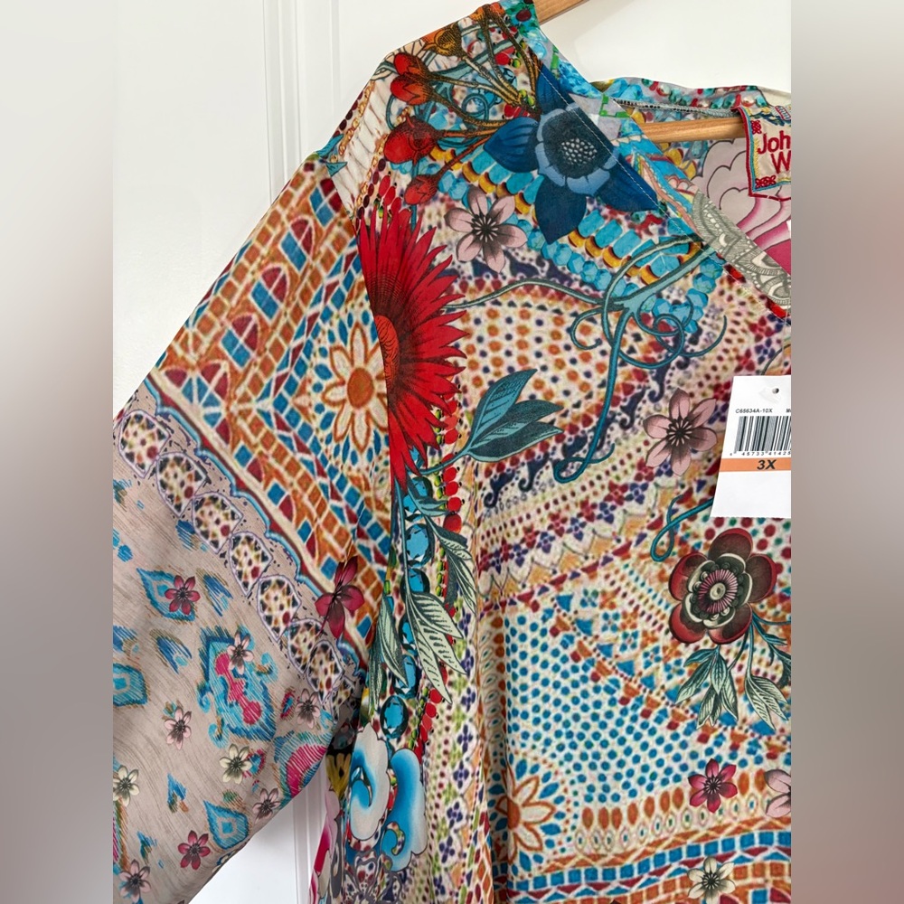 NWT Vintage Johnny Was Top - Picture 5 of 11